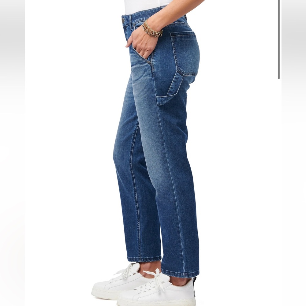 Democracy Absolution Carpenter Dark Blue Denim Je… - image 1